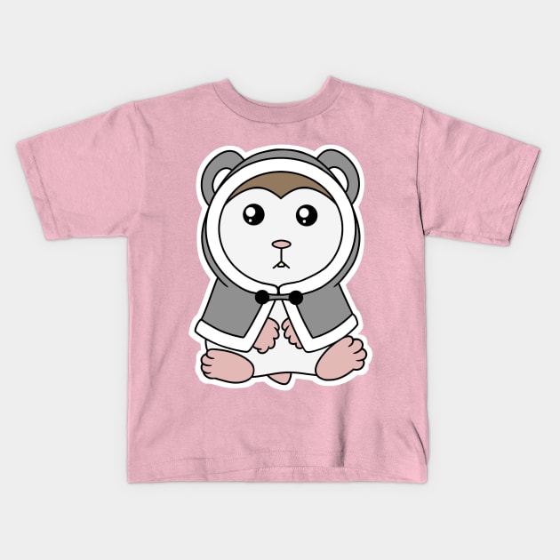 Mochi Art Cloak Kids T-Shirt by Firestorm Fox